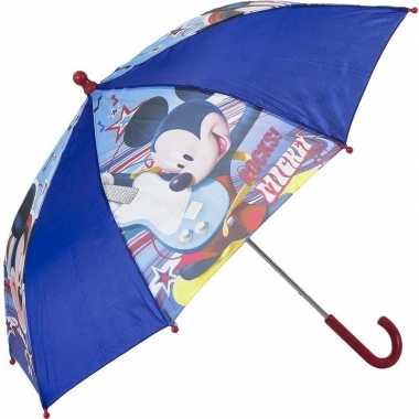 Disney kinderparaplu mickey mouse blauw 45 cm