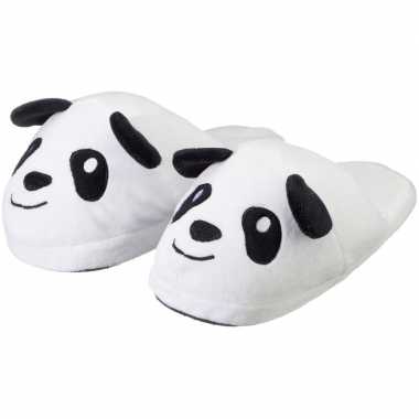 Kinder dieren pantoffels/sloffen panda slippers