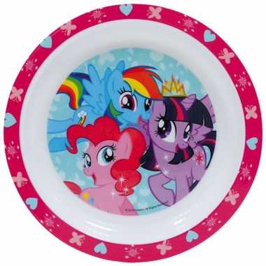 Kinder ontbijtbord my little pony 24 cm