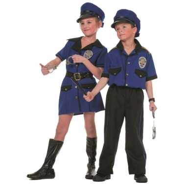 Meisjes politie kostuum