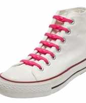 14x shoeps elastische veters roze voor kinderen volwassenen