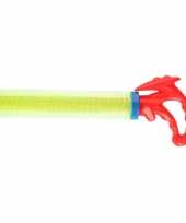 1x waterpistolen waterpistool geel van 36 cm kinderspeelgoed