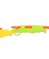 1x waterpistolen waterpistool groen van 52 cm 212 ml kinderspeelgoed