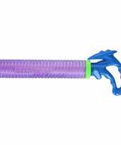 1x waterpistolen waterpistool paars van 36 cm kinderspeelgoed