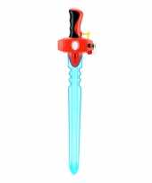 1x waterpistolen waterpistool zwaard rood van 50 cm kinderspeelgoed