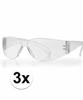 3x veiligheidsbril voor kinderen