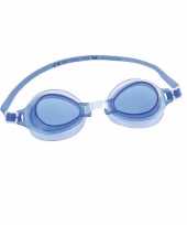 Blauwe zwembril voor kinderen 3 tot 6 jaar