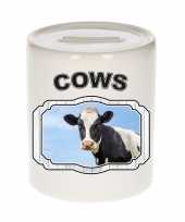 Dieren koe spaarpot cows koeien spaarpotten kinderen 9 cm