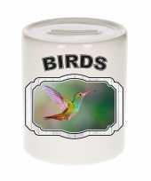Dieren kolibrie vogel spaarpot birds vogels spaarpotten kinderen 9 cm
