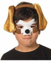 Honden masker en tiara voor kinderen