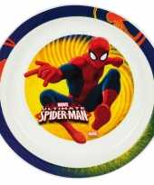 Kinder ontbijtbord spiderman 22 cm