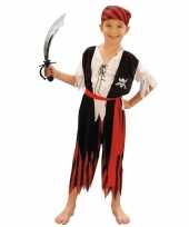 Piraten kostuum maat l met zwaard voor kinderen