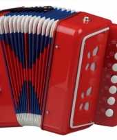 Rode accordeon voor kinderen