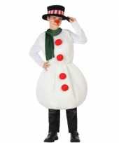 Sneeuwpop outfit voor kinderen