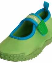 Uv waterschoenen groen voor kinderen