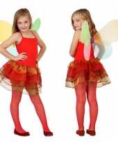 Vlinder kostuum voor kinderen rood