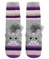 Warmte sokken kat voor kinderen
