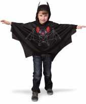 Zwarte vleermuis verkleed cape voor kinderen